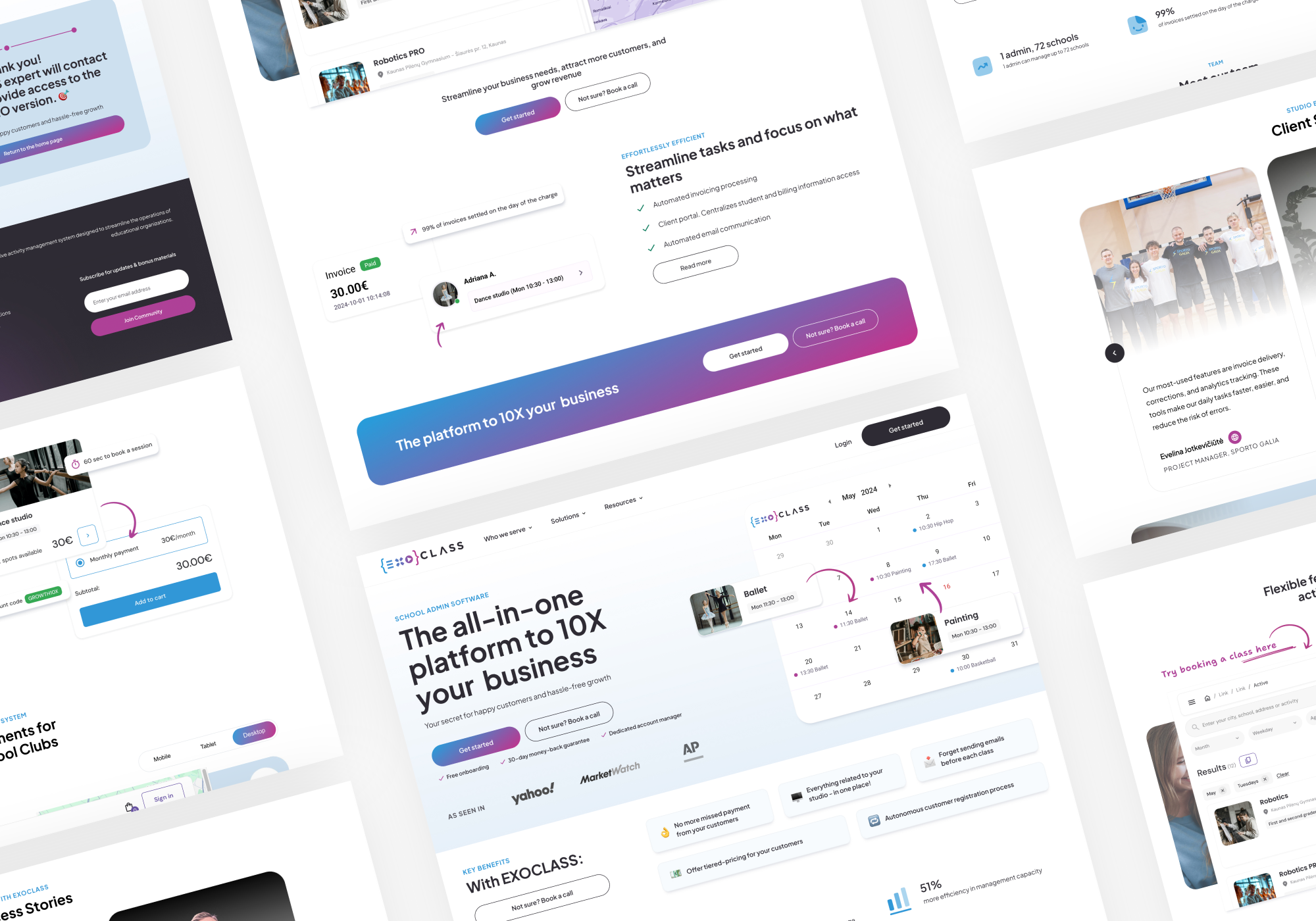 Exoclass - nuo lengvo valdymo iki laimingų mokinių