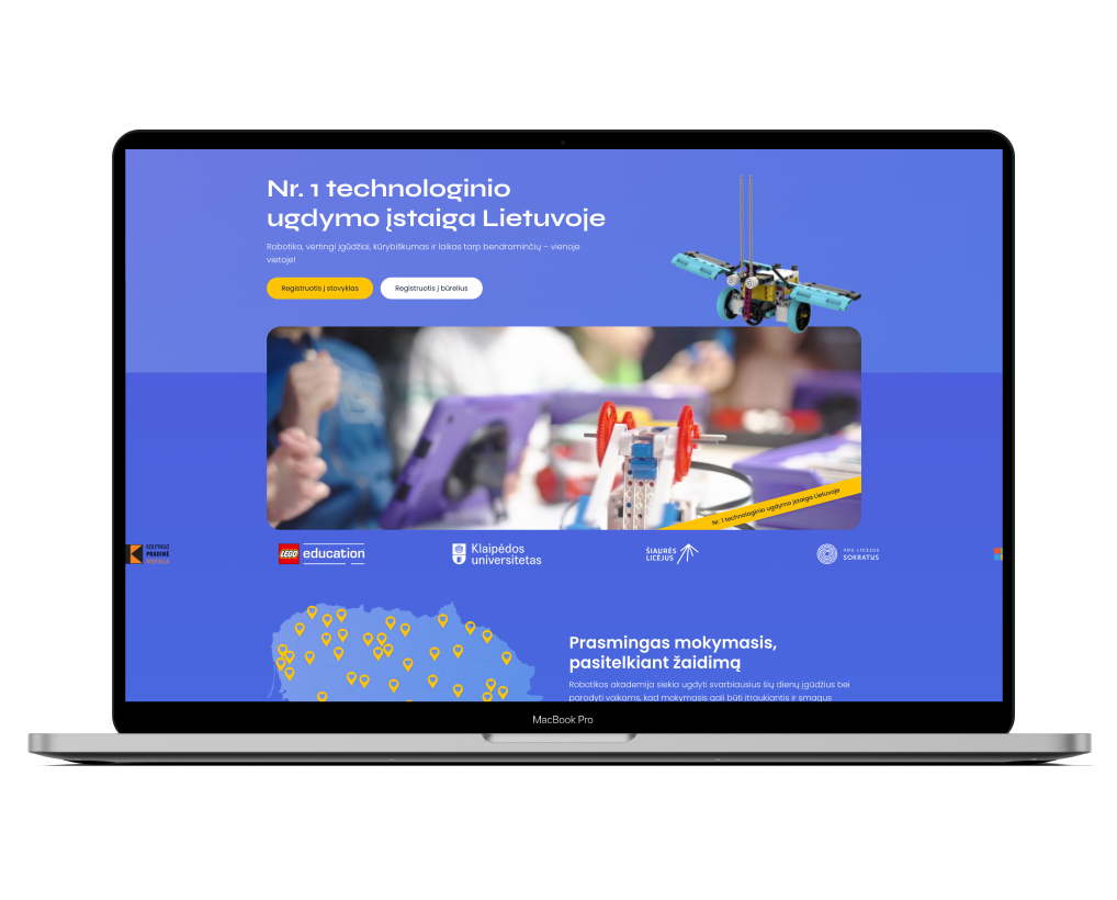 Robotikos akademija – nr. 1 technologinio ugdymo įstaiga Lietuvoje