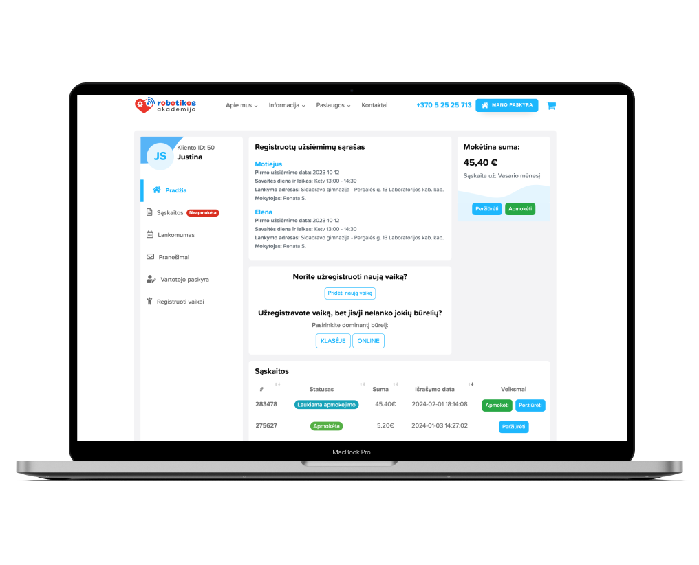 Vidinė valdymo sistema sparčiai augančiai švietimo organizacijai